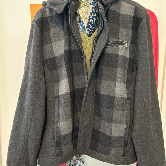 Wool Bomber Check Warm - Picture 1 of 8